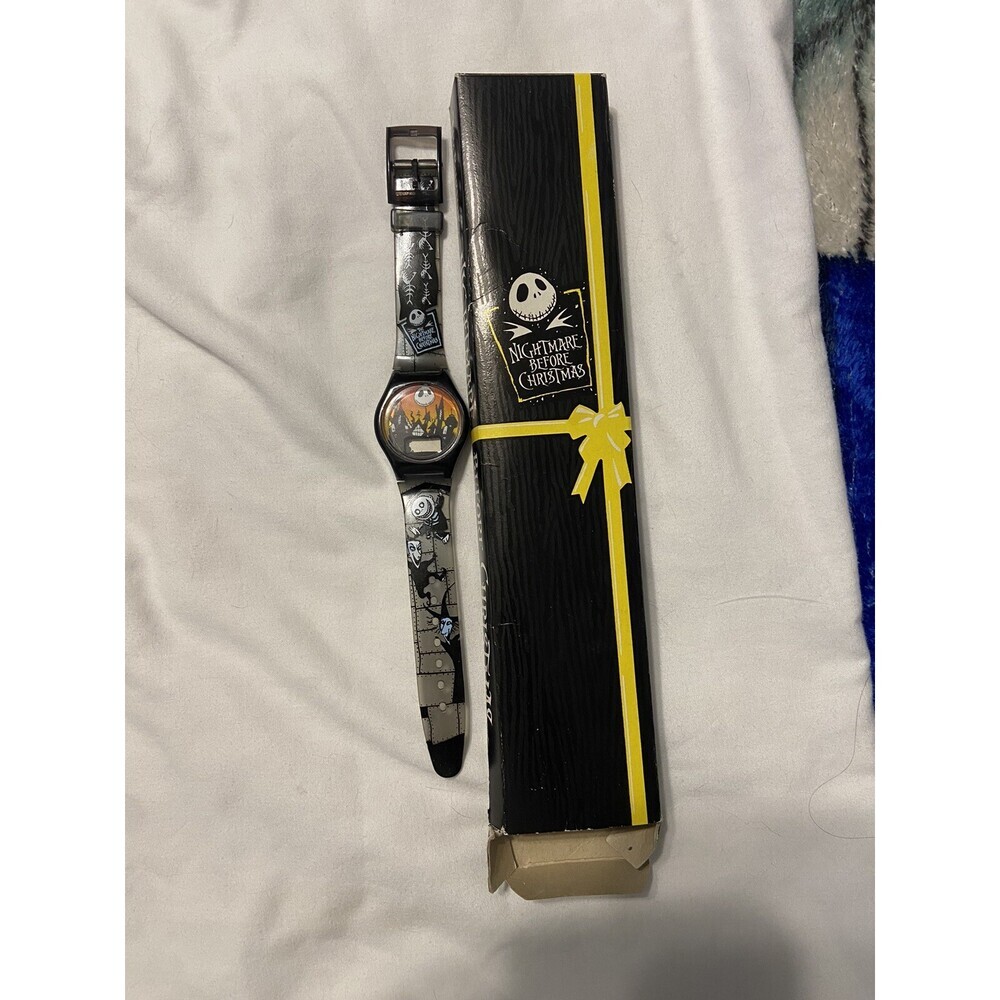 Vintage Disney Nightmare Before Christmas Digital Watch Burger King 1994